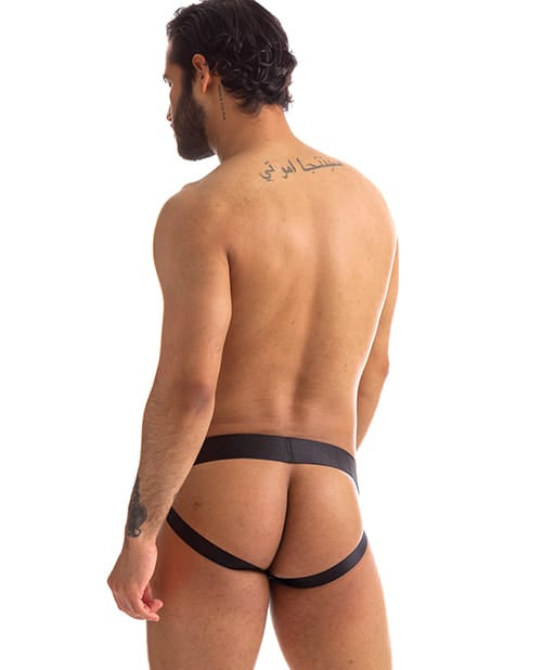 665 - Stealth Sheer Men's Jockstrap Underwear (Black) Durio.sg