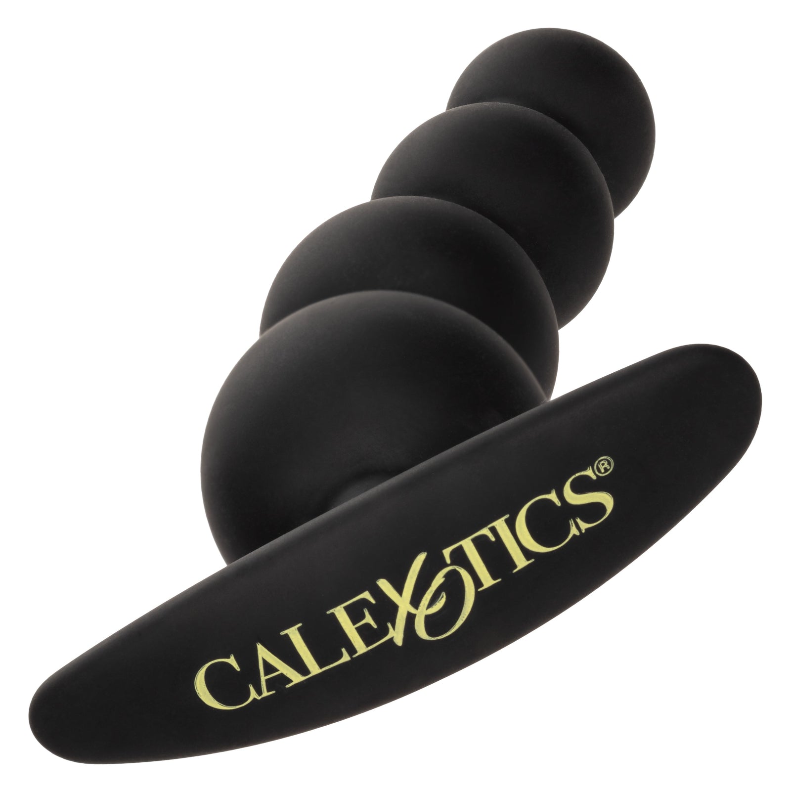 CalExotics - Boundless Beaded Anal Plug (Black) - Black