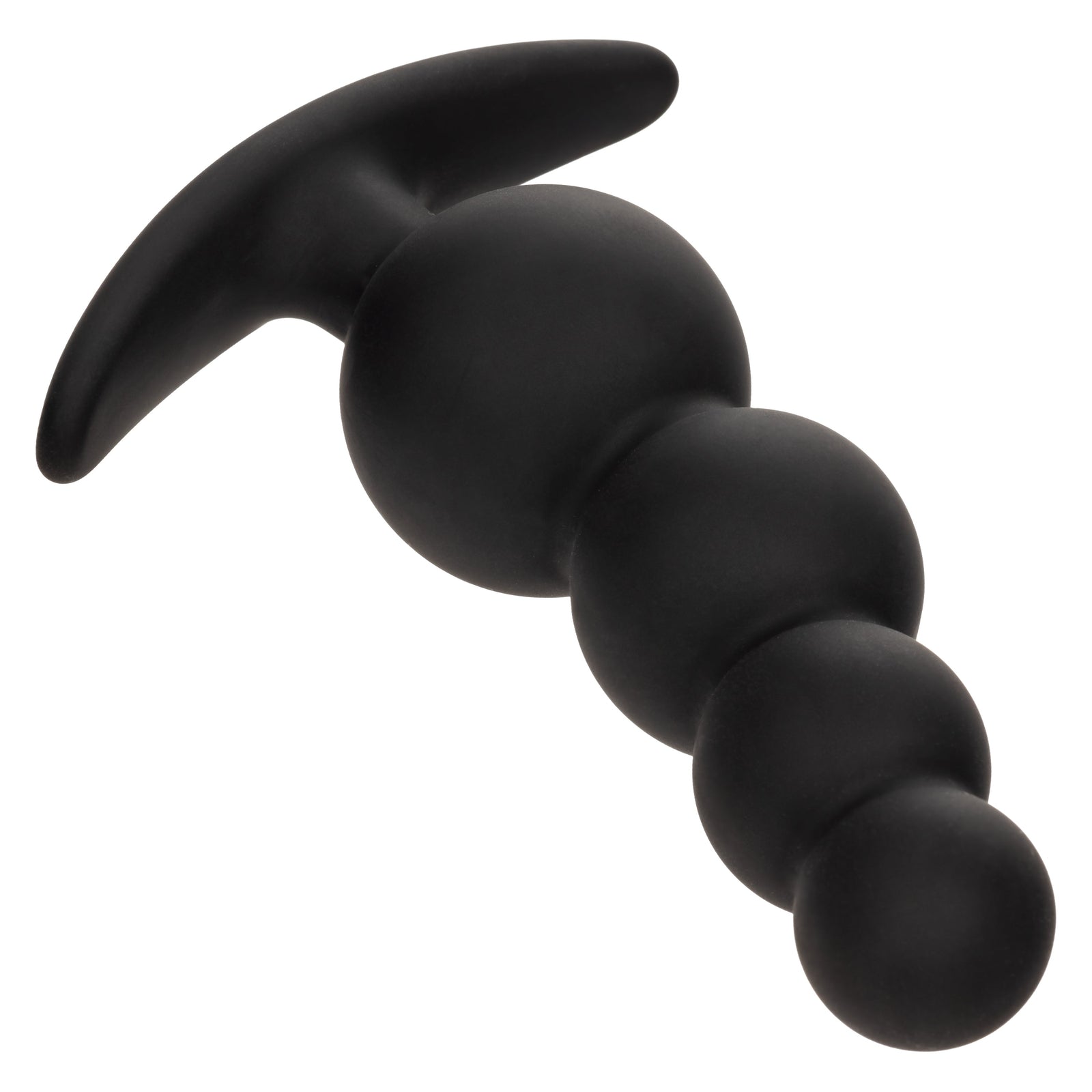 CalExotics - Boundless Beaded Anal Plug (Black) - Black