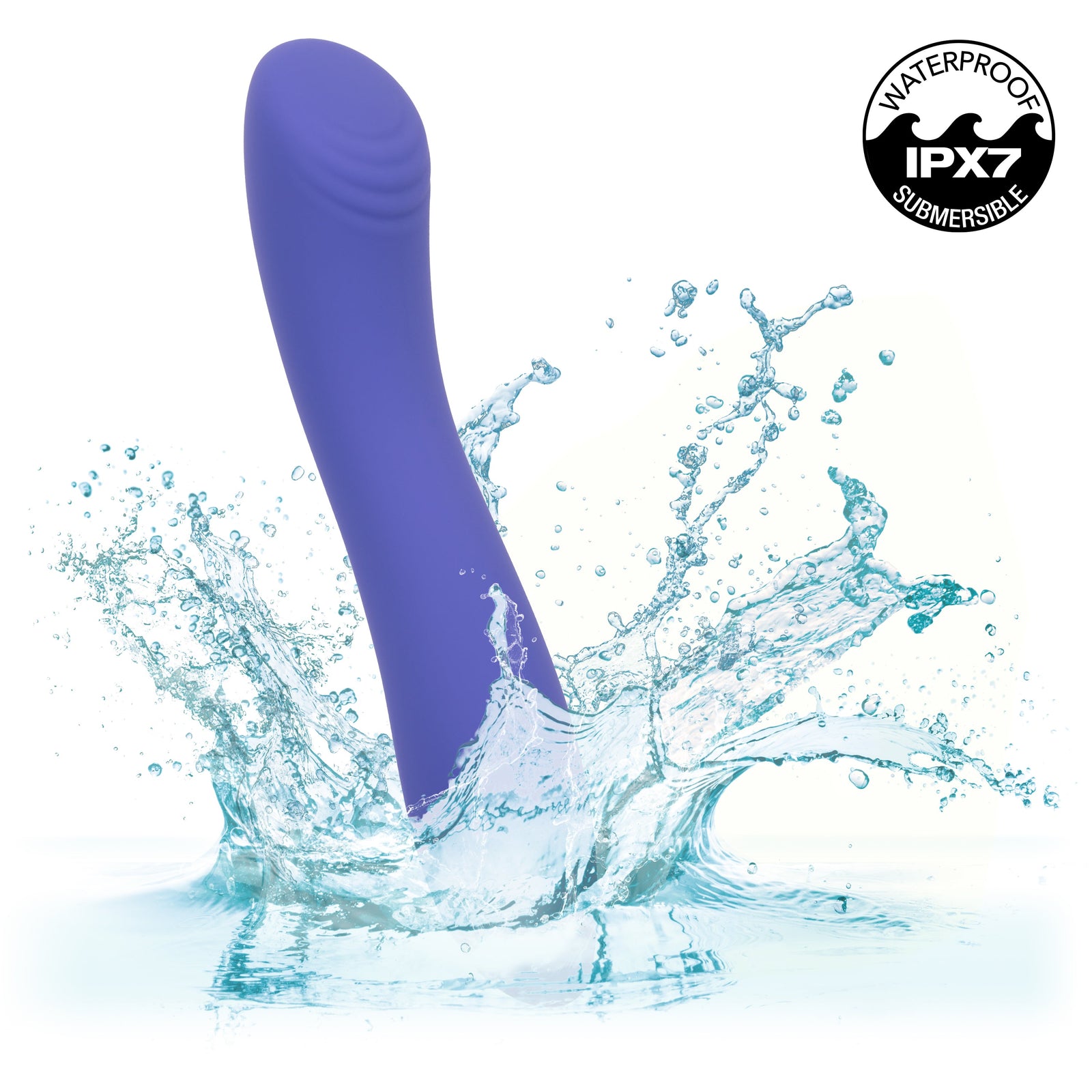CalExotics - Connect Contoured G App-Controlled G-Spot Vibrator (Purple) - Purple