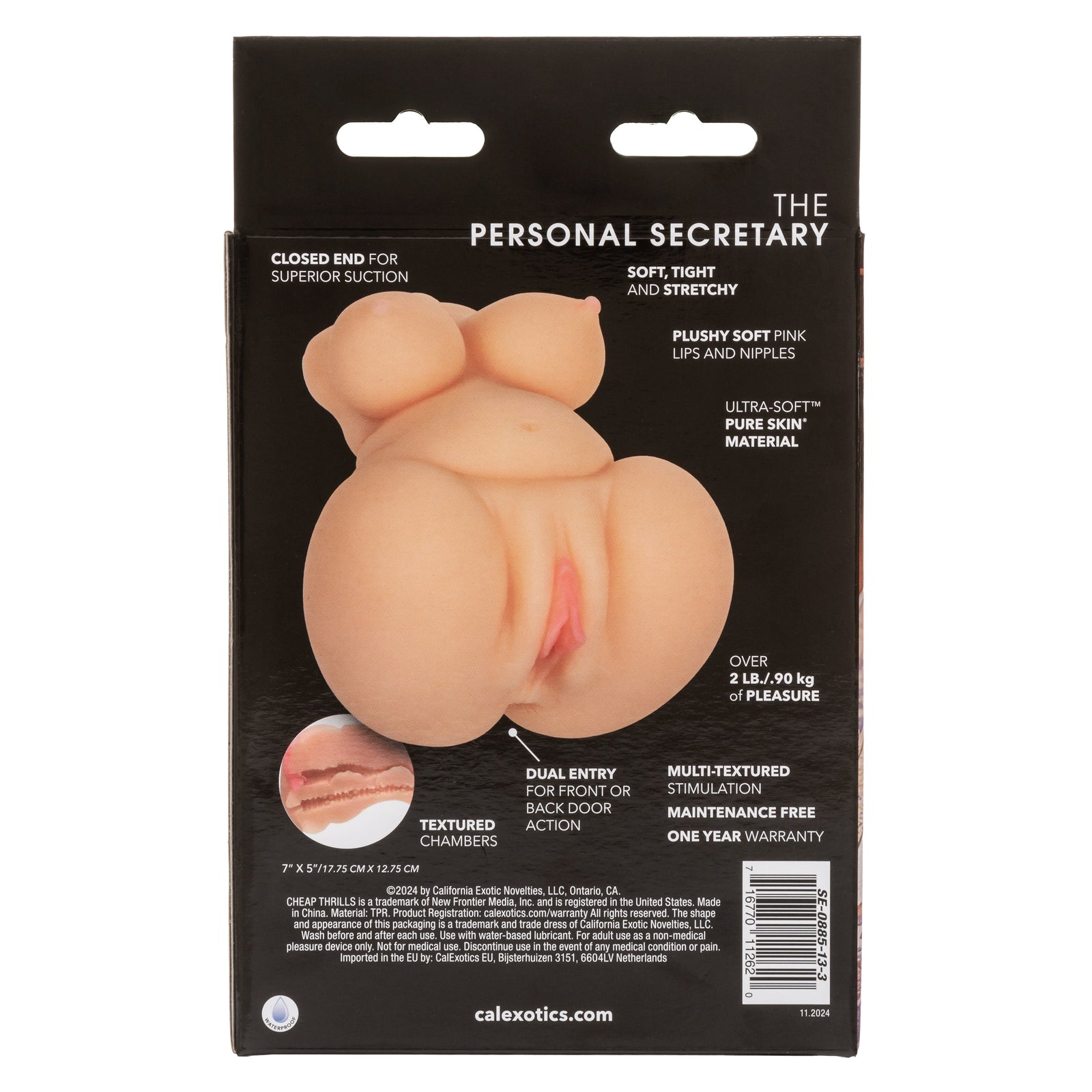 CalExotics - Cheap Thrills Personal Secretary Ass Masturbator (Beige) - Beige