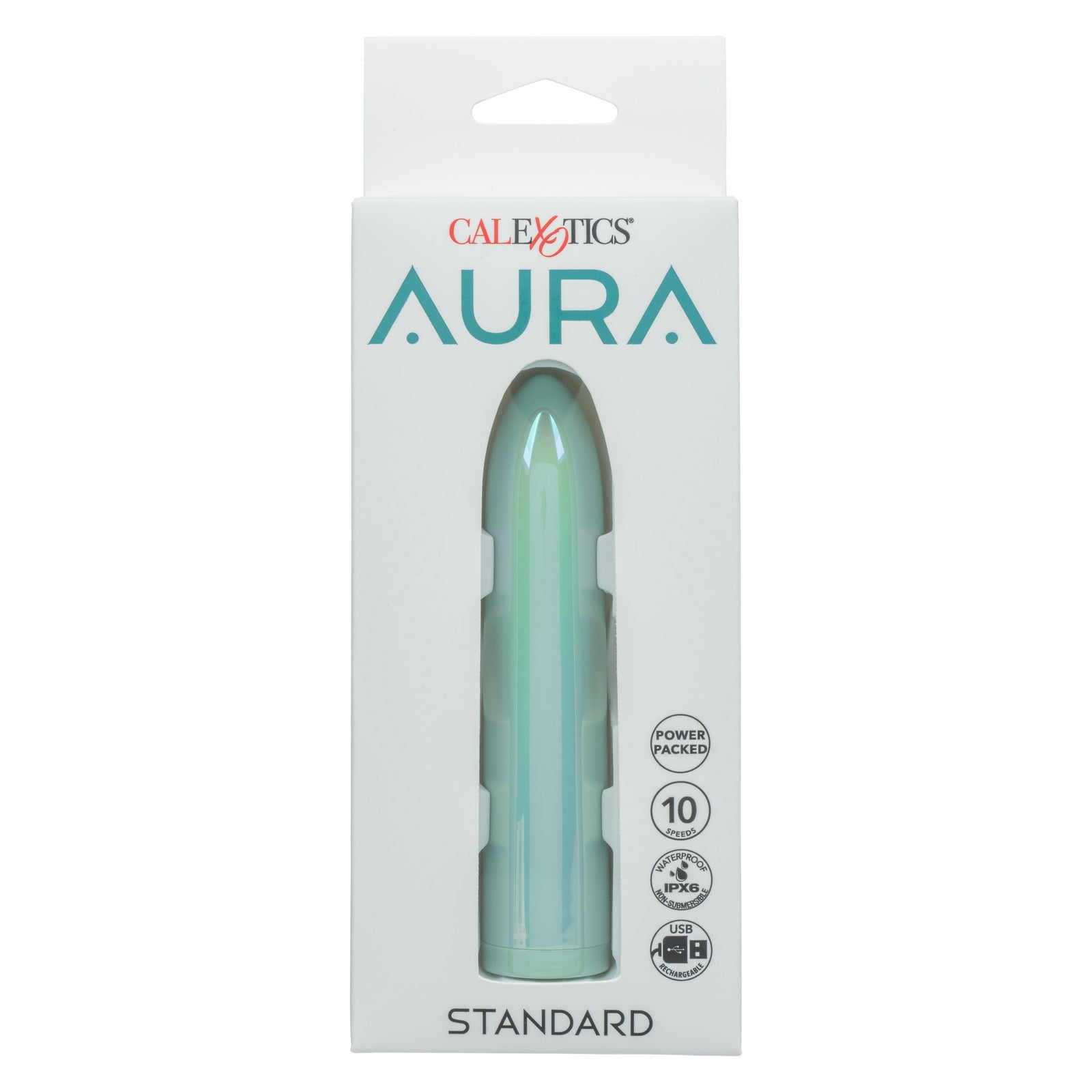 CalExotics - Aura Standard Bullet Vibrator (Blue) - Blue