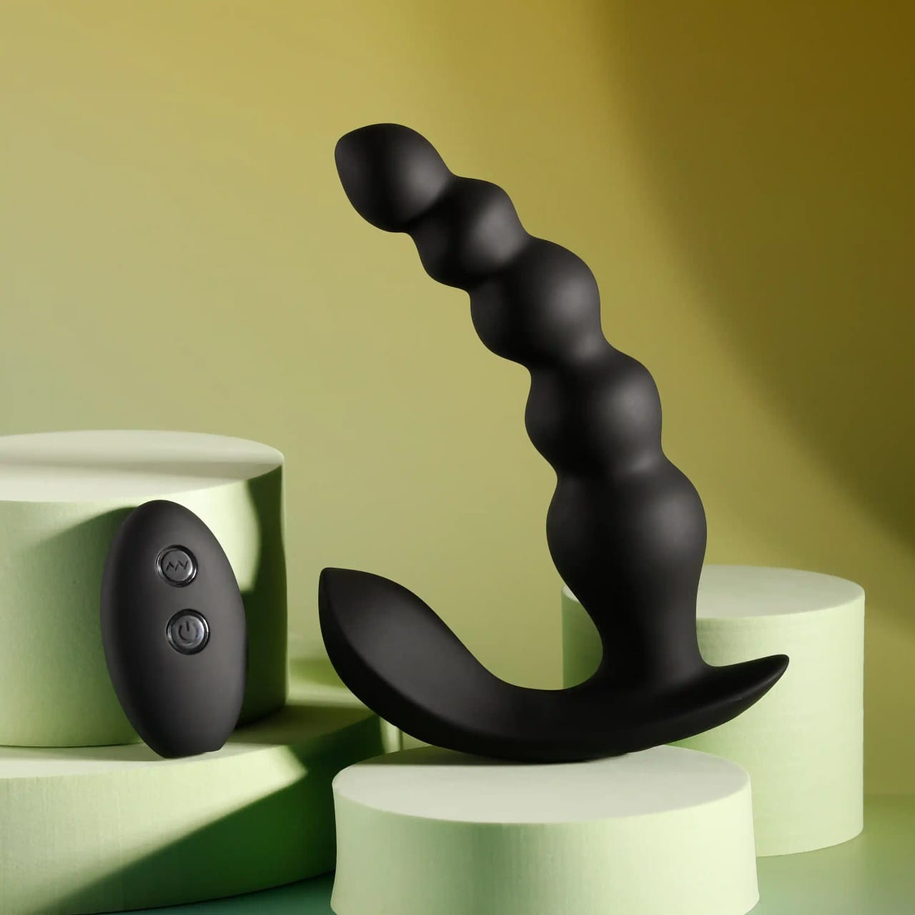 Evolved - Bead Me Up Remote-Controlled Vibrating Anal Beads (Black) EV1213 Durio.sg