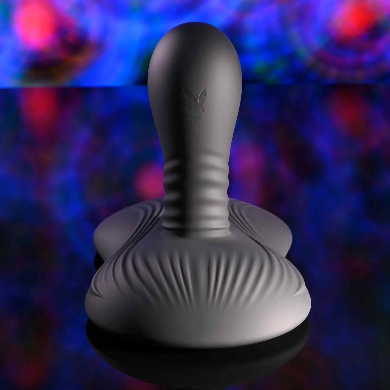 Playboy - Sittin’ and Spinnin’ Remote-Controlled Ride-On Vibrator (Black) PLB1031 Durio.sg