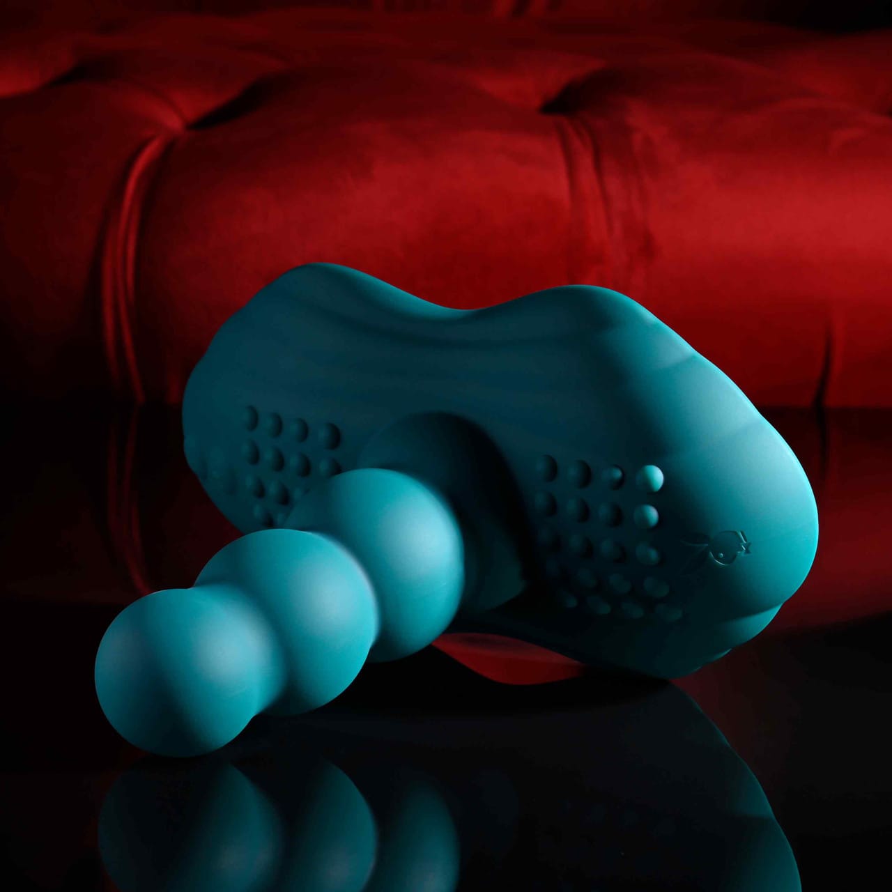 Playboy - Have A Seat Remote-Controlled Ride-On Vibrator (Green) PLB1032 Durio.sg