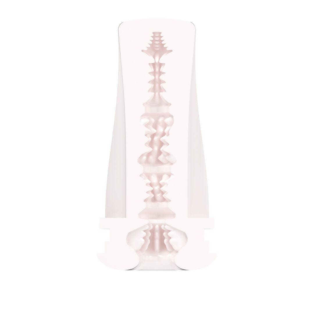 AK - X Series Twist Stroker Masturbator Cup - White Masturbator Resusable Cup (Non Vibration) 6973994830134 Durio.sg