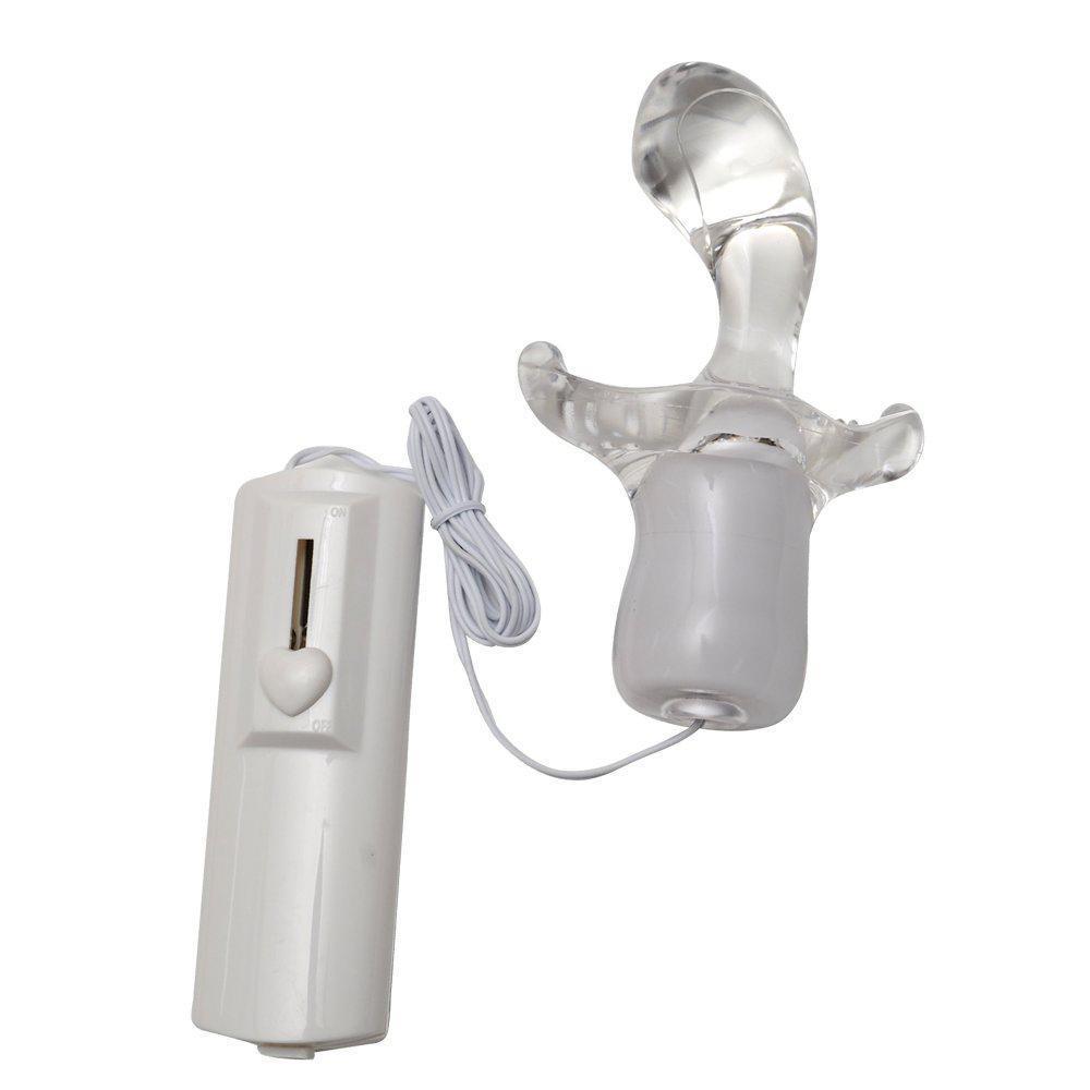 ARMS - Comfort Vibrating Prostate Massager (Clear) - Prostate Massager (Vibration) Non-Rechargeable Durio.sg