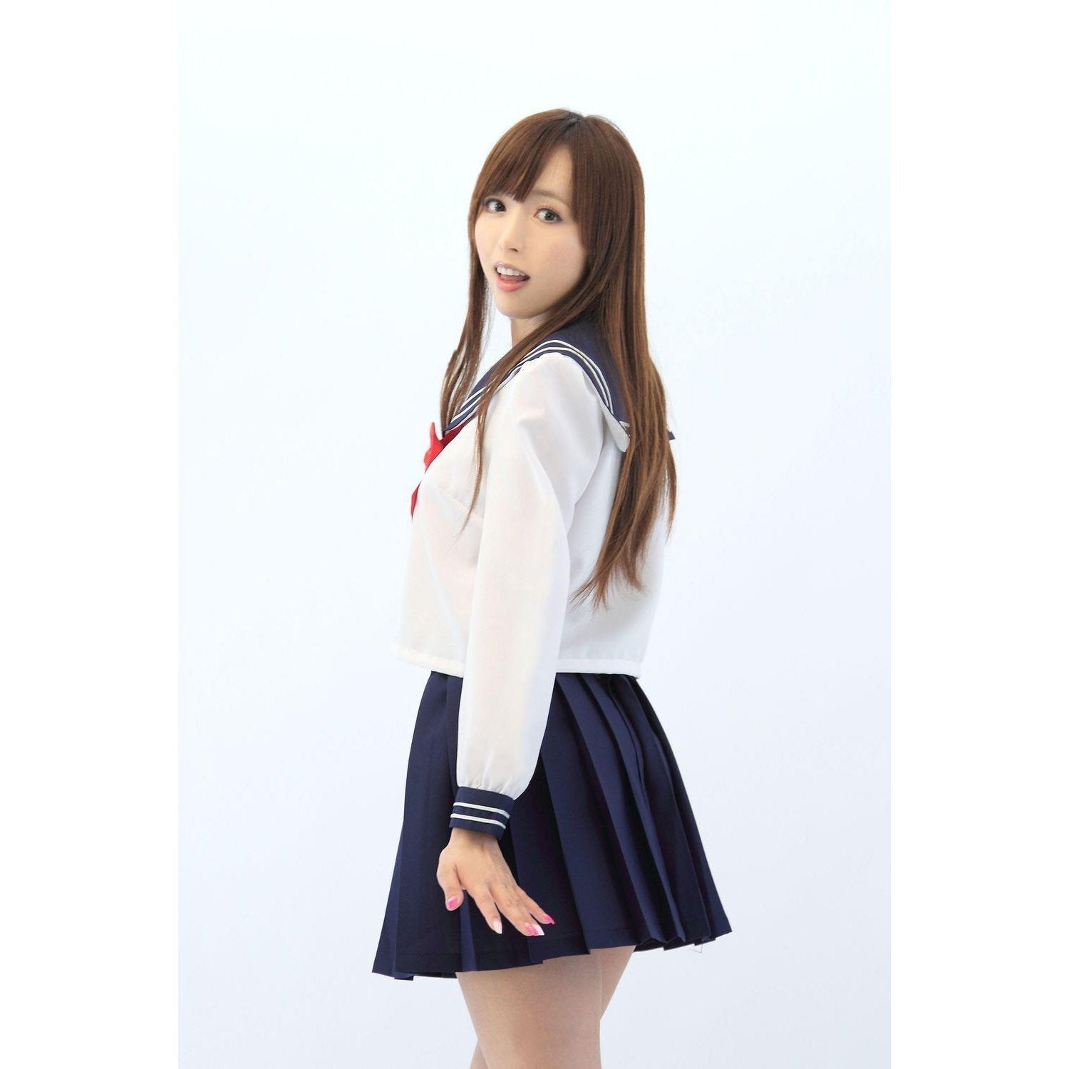 A&T - AKIBA Innocent Long Sleeve Sailor Costume Suit (Multi Colour) - Costumes Durio.sg