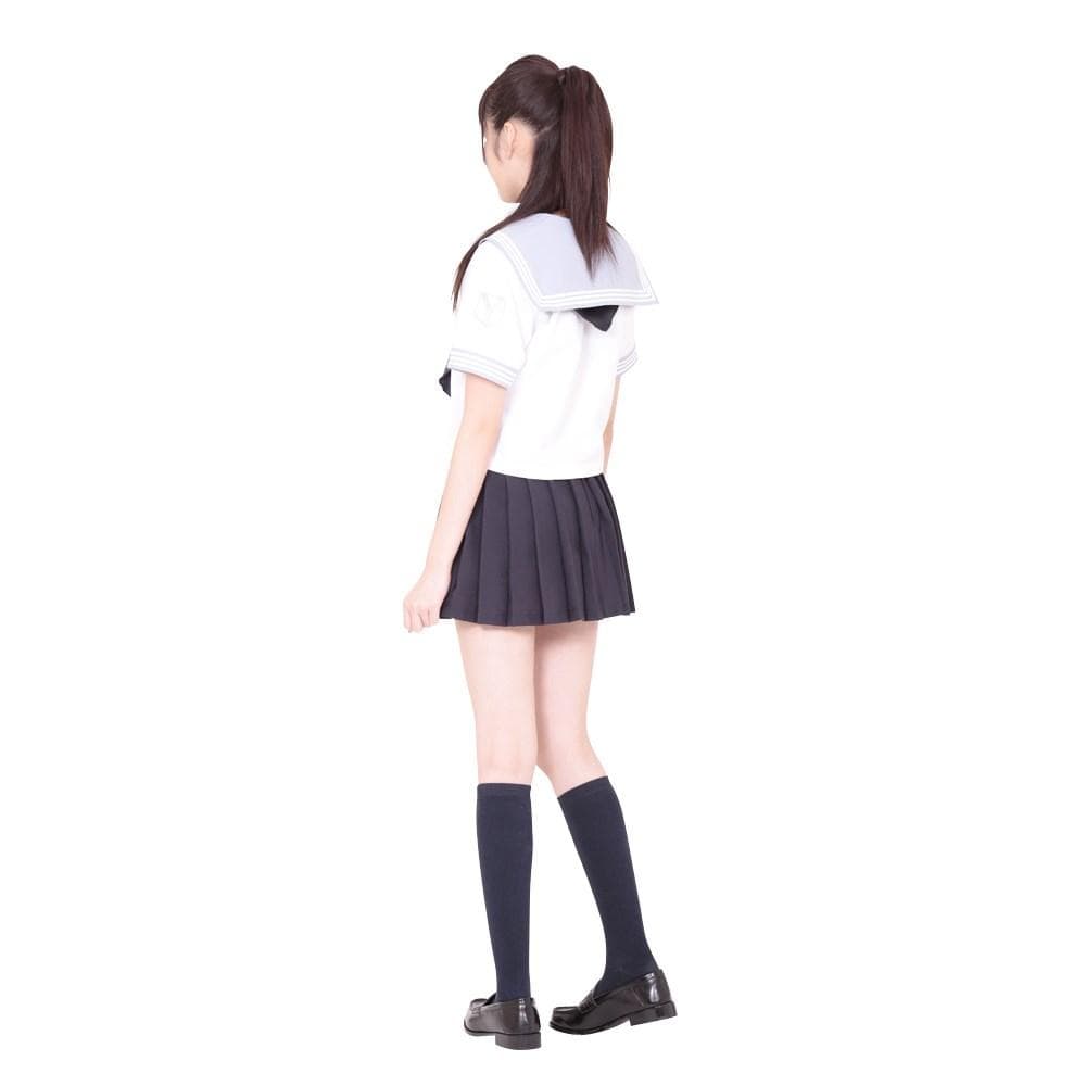 A&T - Kami High School Summer Special Uniform Costume (White) - Costumes Durio.sg