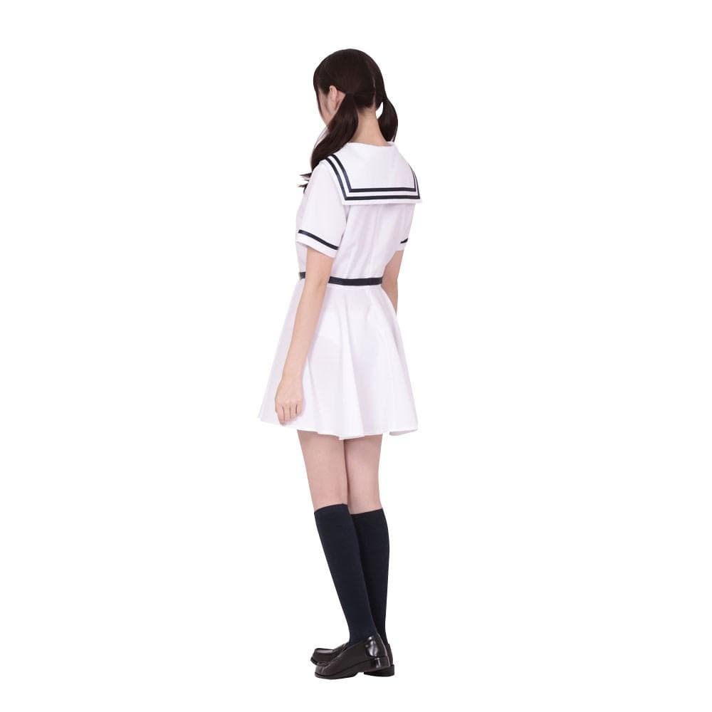 A&T - White Uniform Costume (White) - Costumes Durio.sg