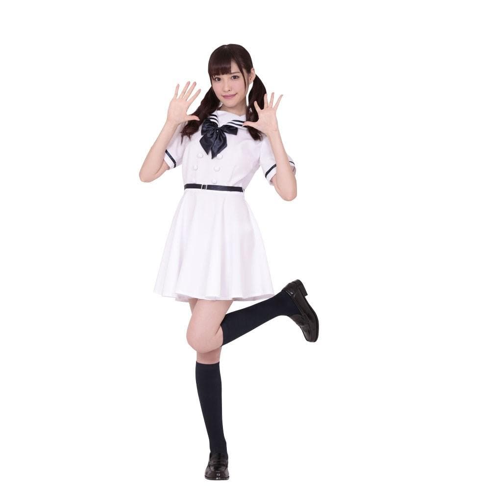 A&T - White Uniform Costume (White) - Costumes Durio.sg