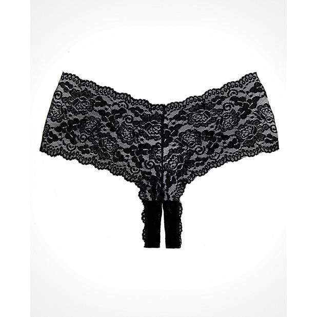 Allure Lingerie - Adore Candy Apple Panty O/S (Black) - Panties Durio.sg