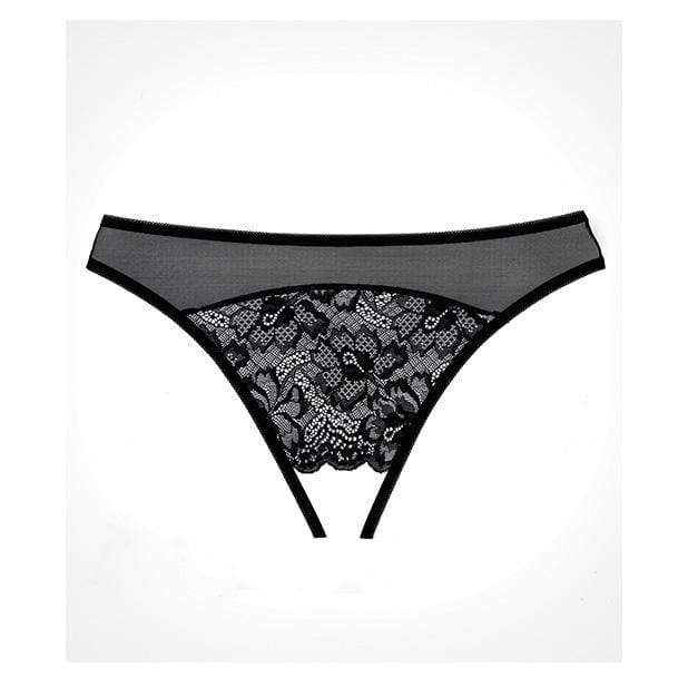 Allure Lingerie - Adore Just a Rumor Panty O/S (Black) - Panties Durio.sg