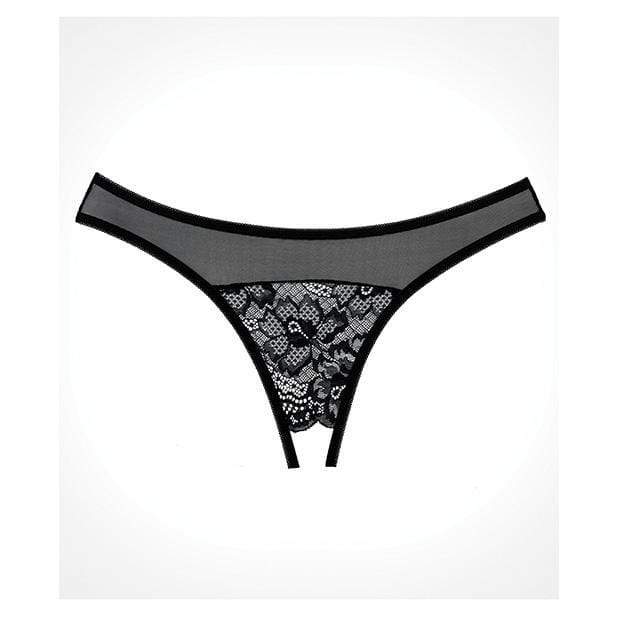 Allure Lingerie - Adore Just a Rumor Panty O/S (Black) - Panties Durio.sg