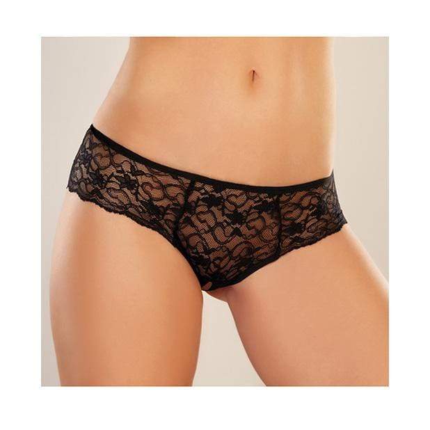 Allure Lingerie - Adore Sweetheart Panty O/S (Black) - Panties Durio.sg