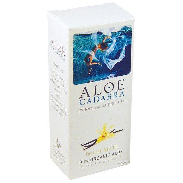 Aloe Cadabra - Organic Lubricant 2.5 oz Bottle Tahitian Vanilla (Lube) - Lube (Water Based) Durio.sg