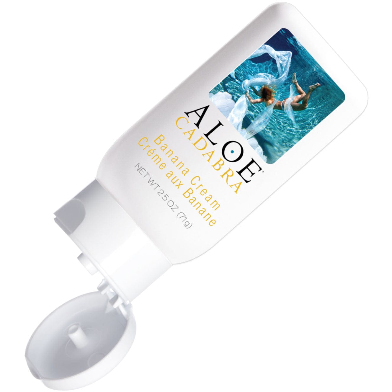 Aloe Cadabra - Organic Lubricant Flavored 2.5 oz (Banana Cream) - Lube (Water Based) Durio.sg