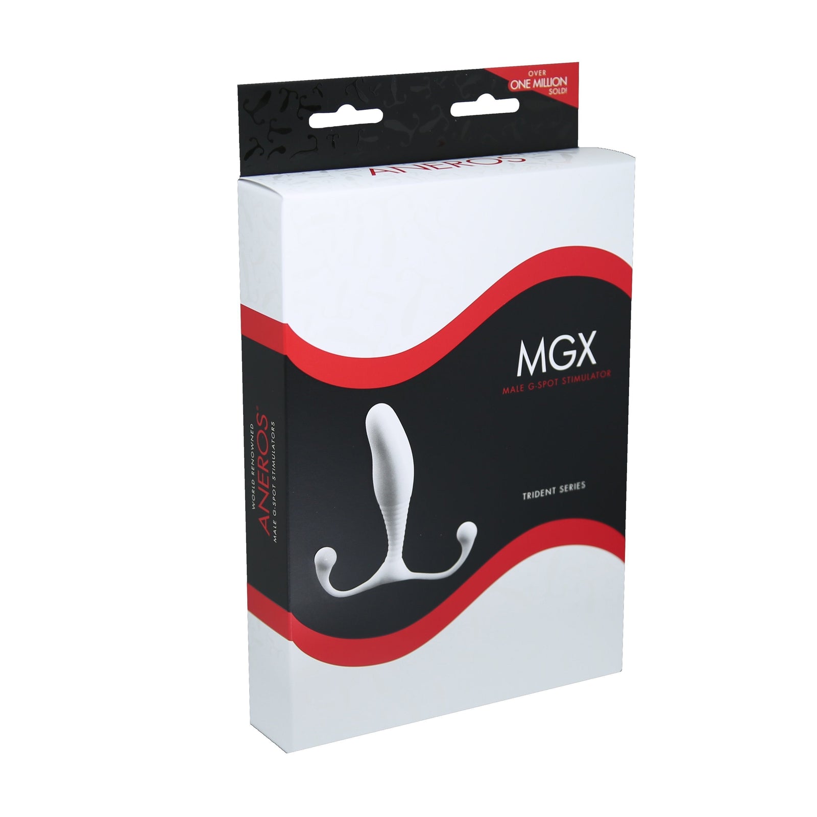 Aneros - MGX Trident Series Prostate Massager (White) - Prostate Massager (Non Vibration) Durio.sg