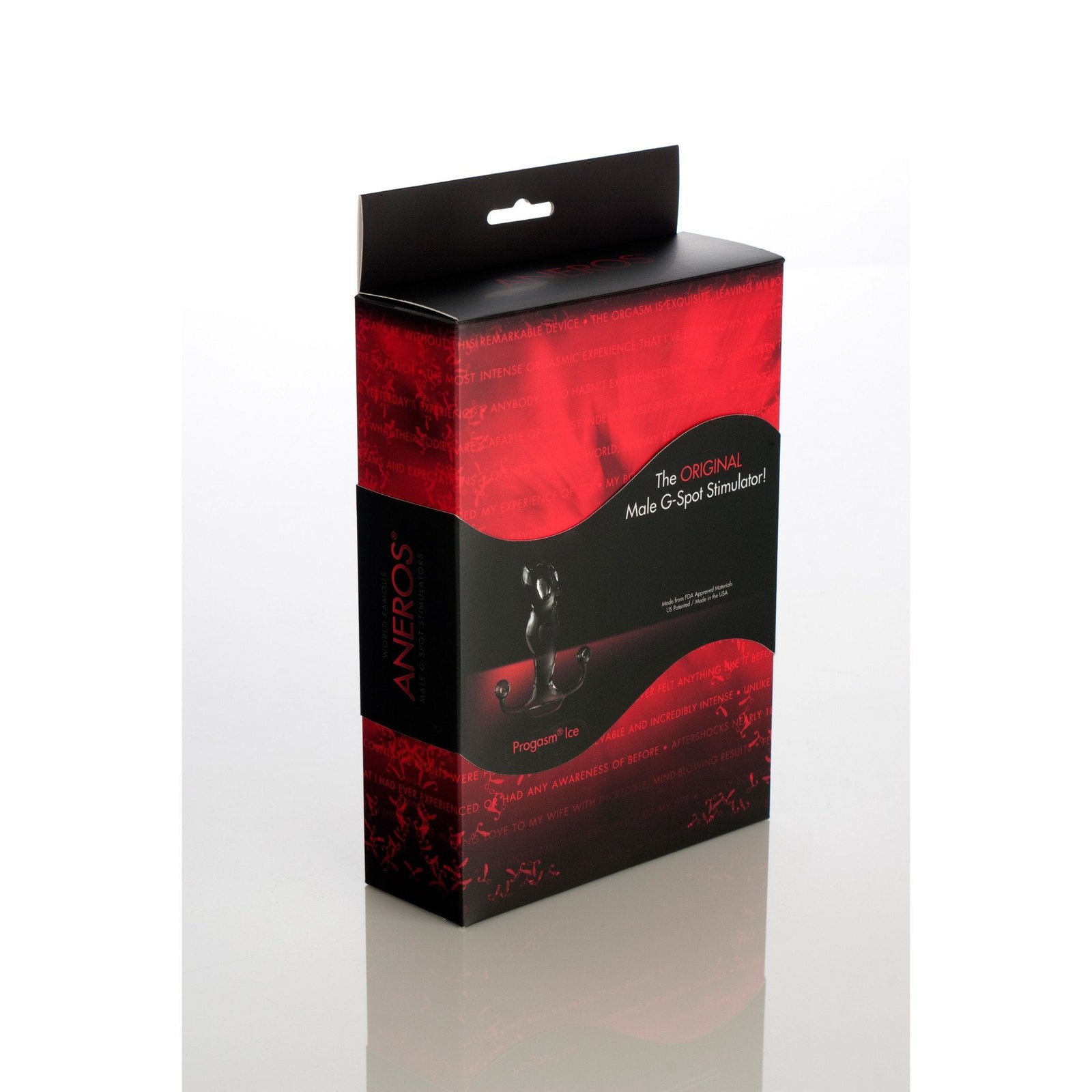 Aneros - Progasm Ice Prostate Massager (Black) - Prostate Massager (Non Vibration) Durio.sg