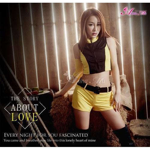 Anna Mu - Cosplay Costume Theme Party NA13030180 (Yellow) - Costumes Durio.sg