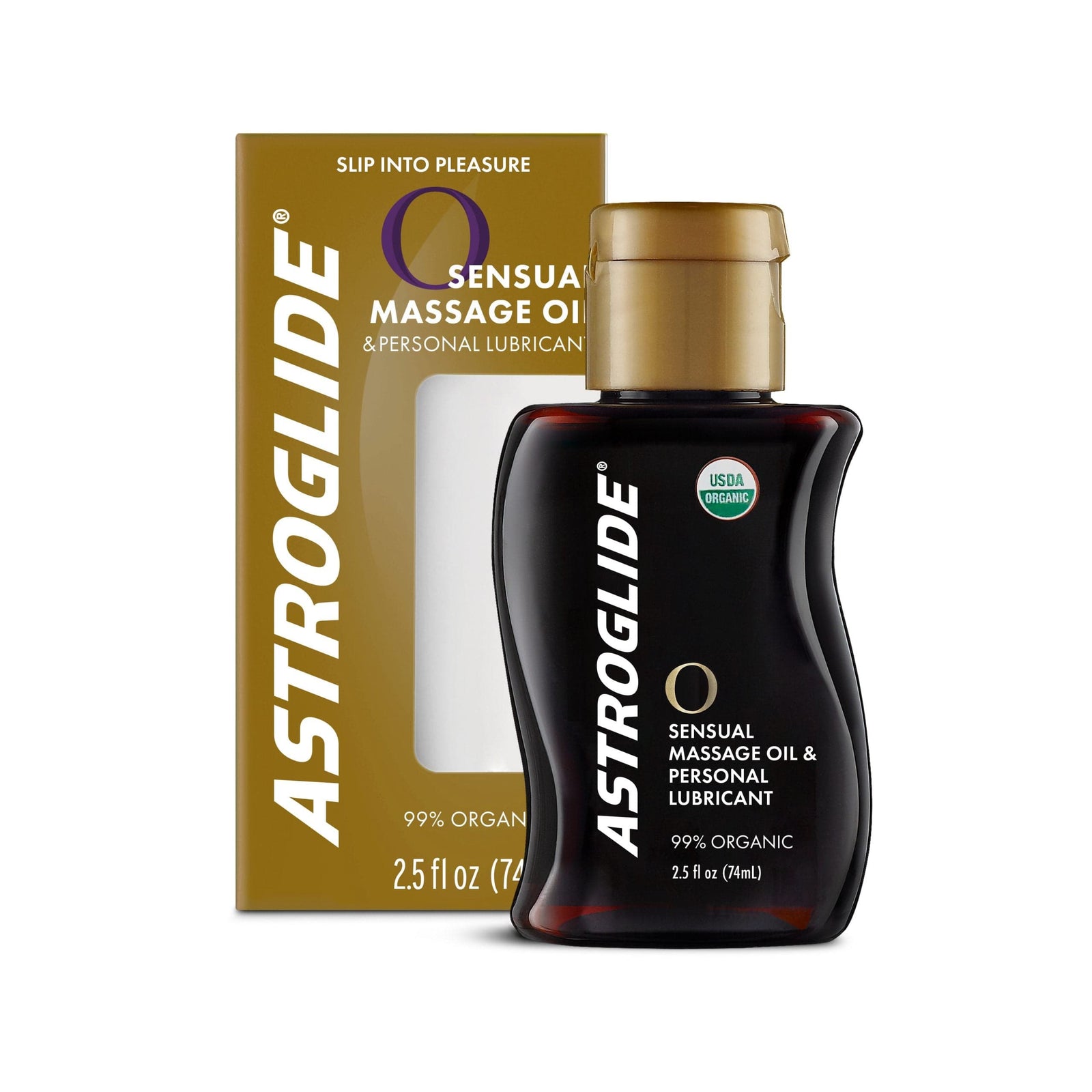 Astroglide - O Sensual Massage Oil and Personal Lubricant - 74ml Massage Oil 015594011738 Durio.sg