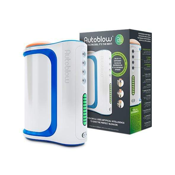 Autoblow - A.I Machine Hands Free Masturbator (White) - Masturbator (Hands Free) AC Powered Durio.sg