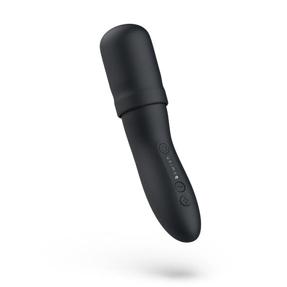 B Swish - Bthrilled Premium Line Wand Massager (Black) - Wand Massagers (Vibration) Rechargeable Durio.sg