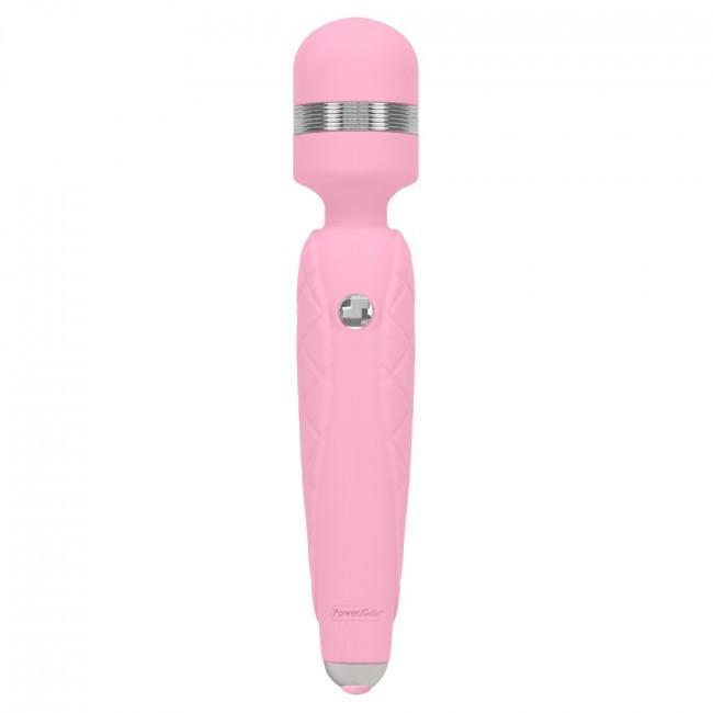 BMS - Pillow Talk Cheeky Luxurious Wand Massager (Pink) - Wand Massagers (Vibration) Rechargeable Durio.sg
