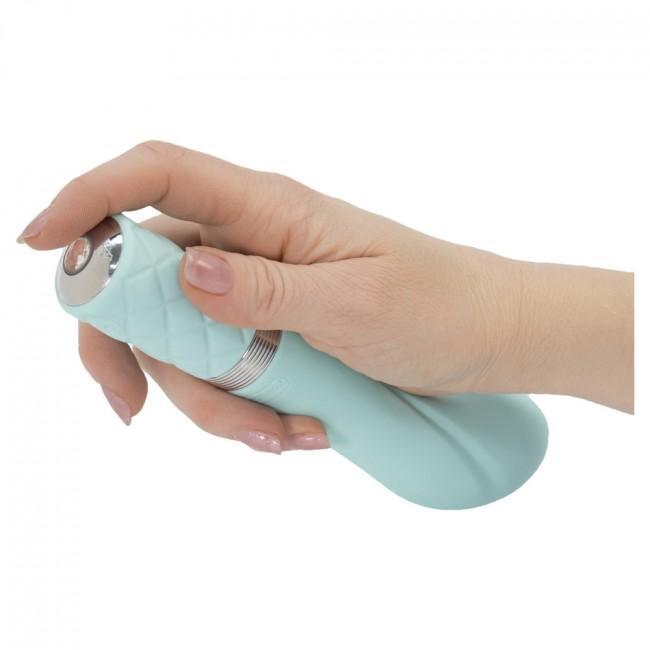 BMS - Pillow Talk Sassy Luxurious G Spot Vibrator (Blue) - G Spot Dildo (Vibration) Rechargeable Durio.sg