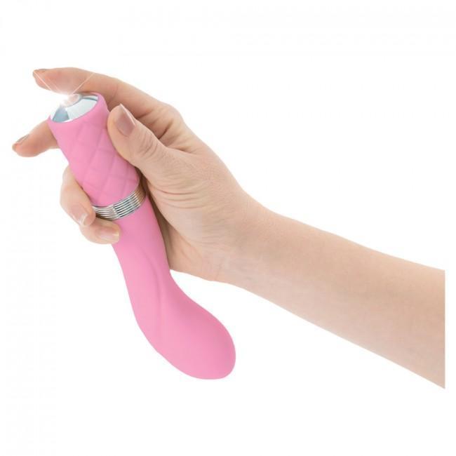 BMS - Pillow Talk Sassy Luxurious G Spot Vibrator (Pink) - G Spot Dildo (Vibration) Rechargeable Durio.sg