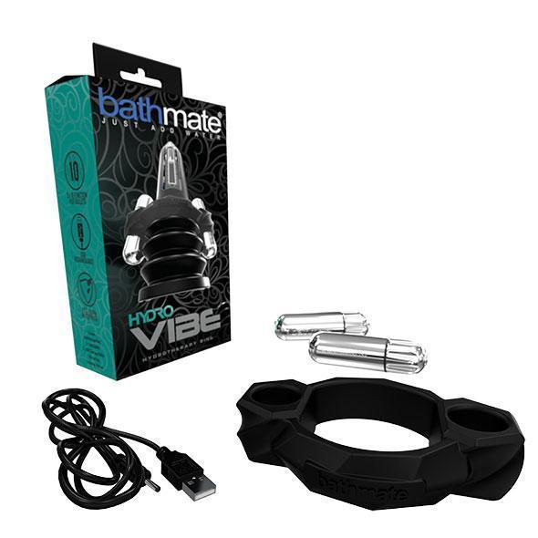 Bathmate - Hydro Vibe Hydrotherapy Ring Penis Pump Accessory (Silver) - Accessories Durio.sg