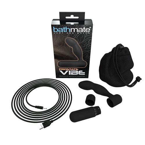 Bathmate - Prostate Vibe Massager (Black) - Prostate Massager (Vibration) Rechargeable Durio.sg