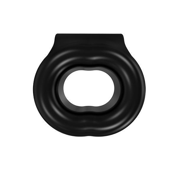 Bathmate - Vibe Ring Stretch Rechargable Cock Ring (Black) - Silicone Cock Ring (Vibration) Rechargeable Durio.sg