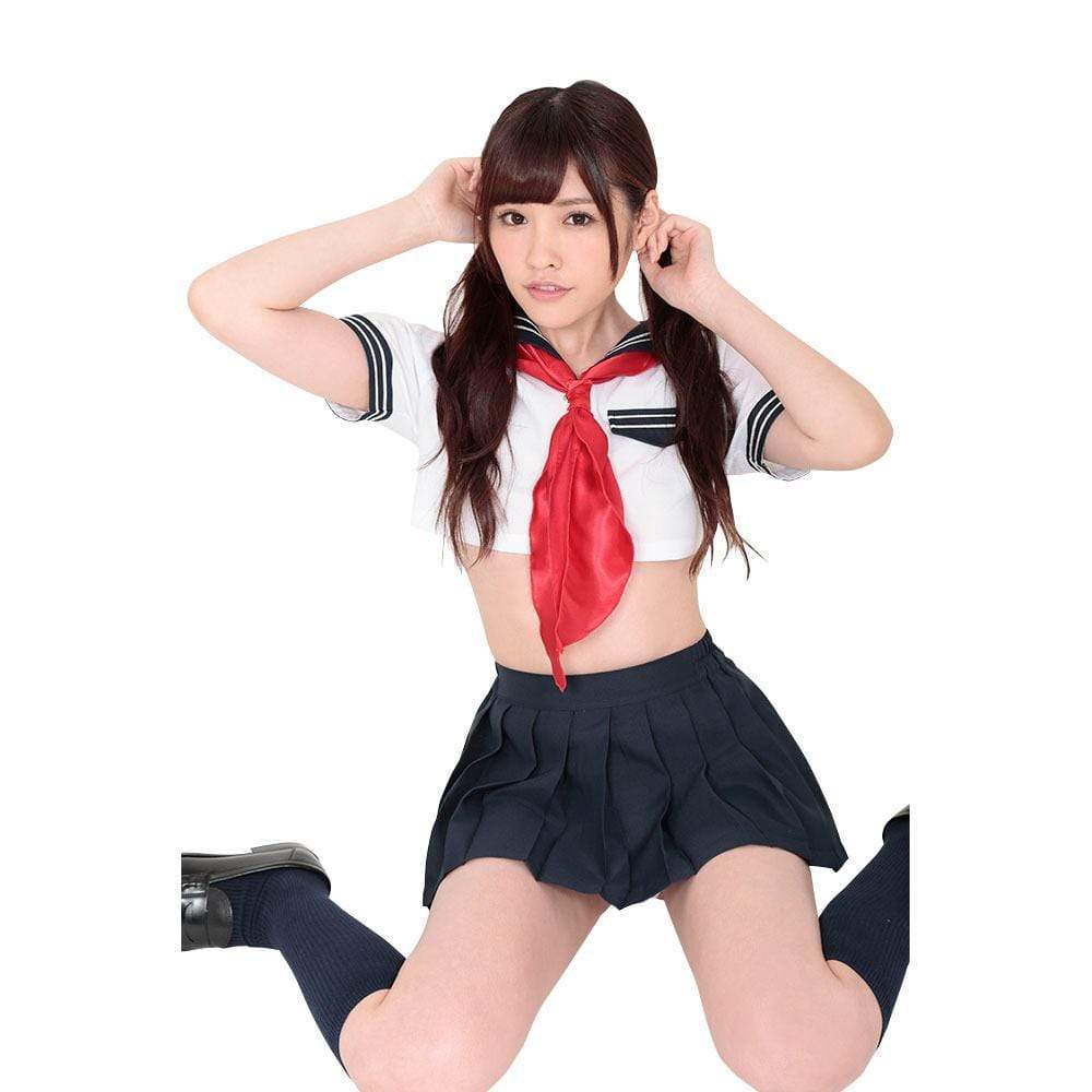 BeWith - Berry Short Sailor Suit Costume (Blue) - Costumes Durio.sg