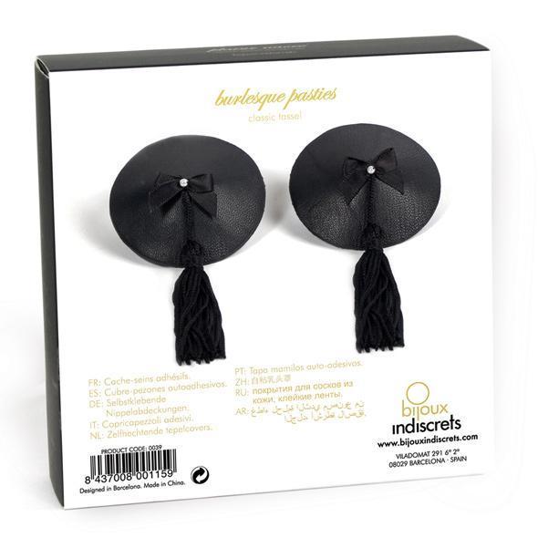 Bijoux Indiscrets - Burlesque Pasties (Black) - Nipple Covers Durio.sg