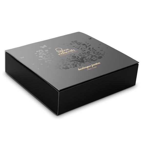 Bijoux Indiscrets - Burlesque Pasties (Black) - Nipple Covers Durio.sg