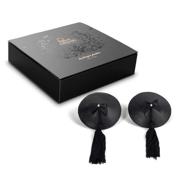 Bijoux Indiscrets - Burlesque Pasties (Black) - Nipple Covers Durio.sg