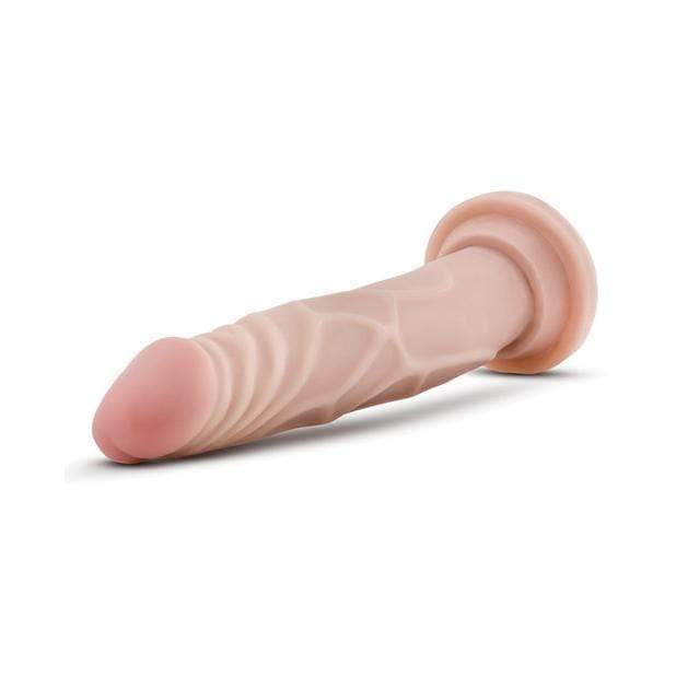 Blush Novelties - Dr. Skin Basic Realistic Cock 7.5" (Beige) - Realistic Dildo with suction cup (Non Vibration) Durio.sg