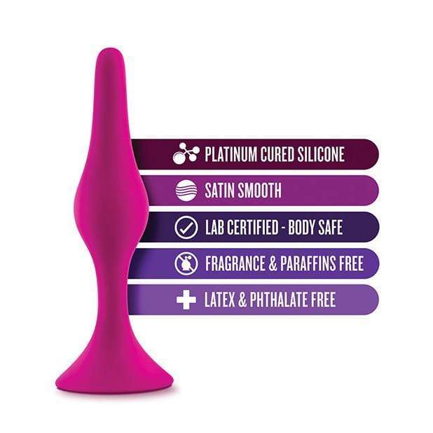 Blush Novelties - Luxe Beginner Anal Plug Small (Pink) - Anal Plug (Non Vibration) Durio.sg