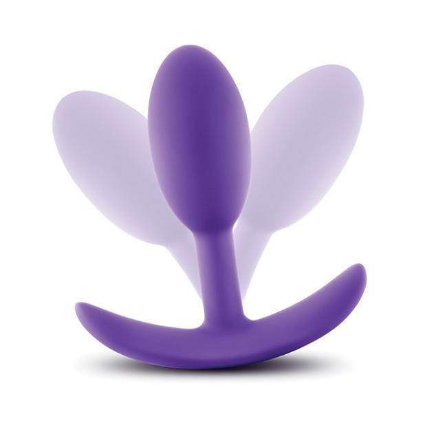 Blush Novelties - Luxe Wearable Vibra Slim Anal Plug Small (Purple) - Anal Plug (Non Vibration) Durio.sg