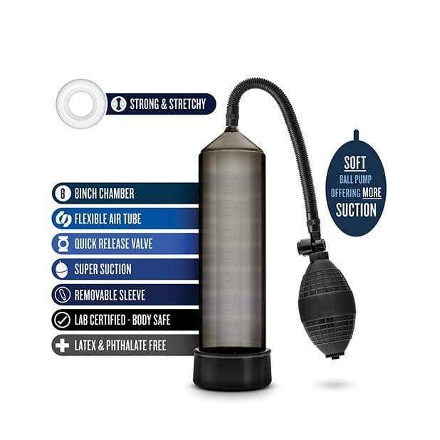 Blush Novelties - Performance VX101 Male Enhancement Penis Pump (Black) - Penis Pump (Non Vibration) Durio.sg