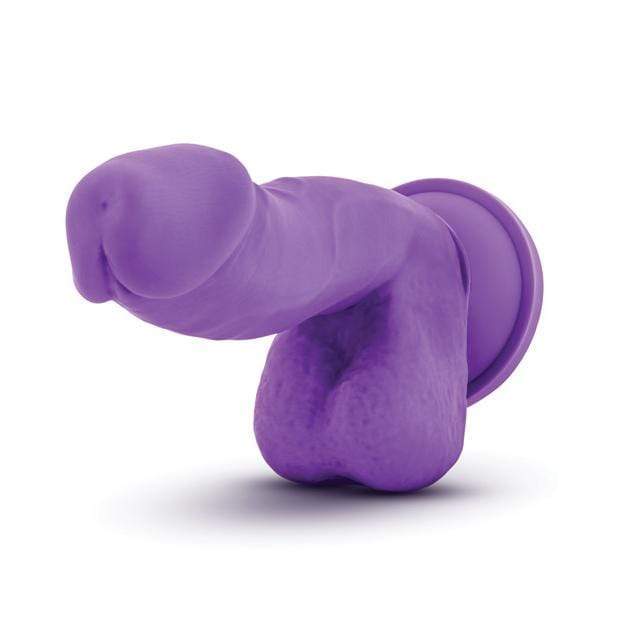 Blush Novelties - Ruse Juicy Pleasure Dildo 7" (Purple) - Realistic Dildo with suction cup (Non Vibration) Durio.sg