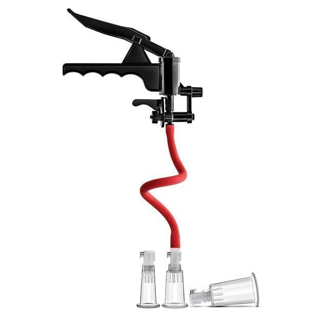 Blush Novelties - Temptasia Clitoris and Nipple Pleasure Enhancement Pump System (Clear) - Clitoral Pump (Non Vibration) Durio.sg