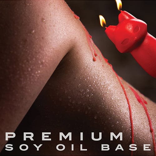 Blush Novelties - Temptasia Fox Drip Massage Candle (Red) - Massage Candle Durio.sg