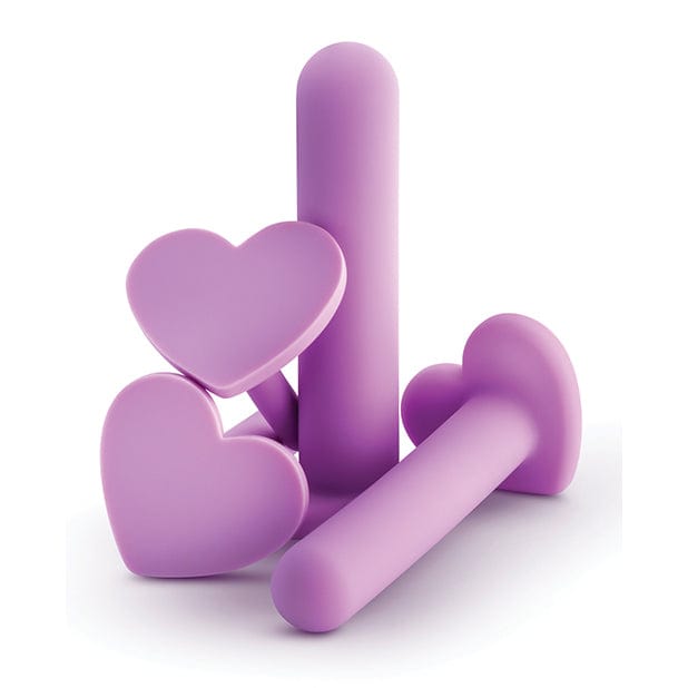 Blush Novelties - Wellness 4 Piece Vaginal Dilator Kit (Purple) - Non Realistic Dildo w/o suction cup (Non Vibration) Durio.sg