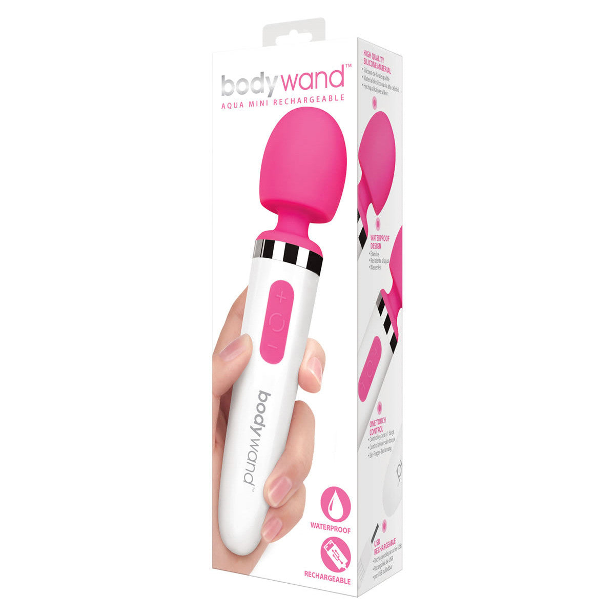 Bodywand - Aqua Mini Rechargeable Wand Massager - Wand Massagers (Vibration) Rechargeable Durio.sg