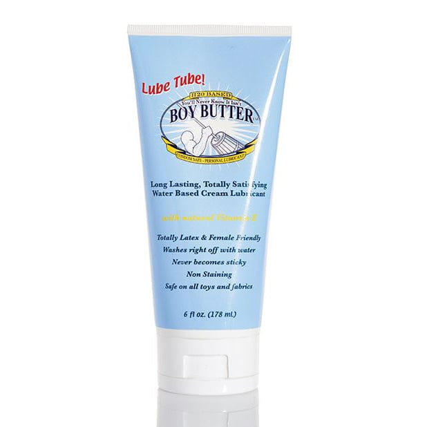 Boy Butter - H2O Water Based Cream Lube Tube 6oz - Lube (Water Based) Durio.sg