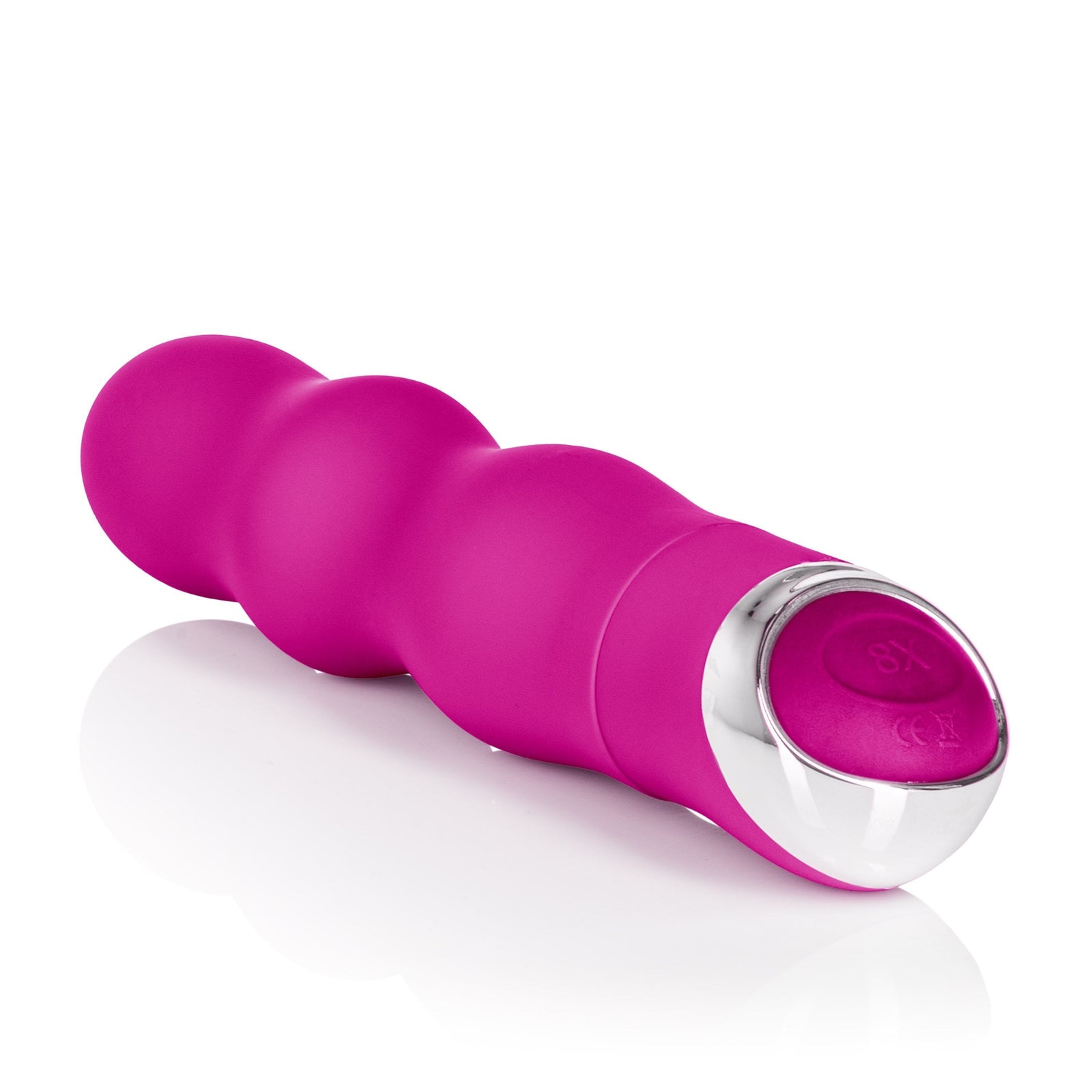California Exotics - 8 Function Classic Chic Awesome Power Wave Vibrator (Pink) - Bullet (Vibration) Non Rechargeable Durio.sg