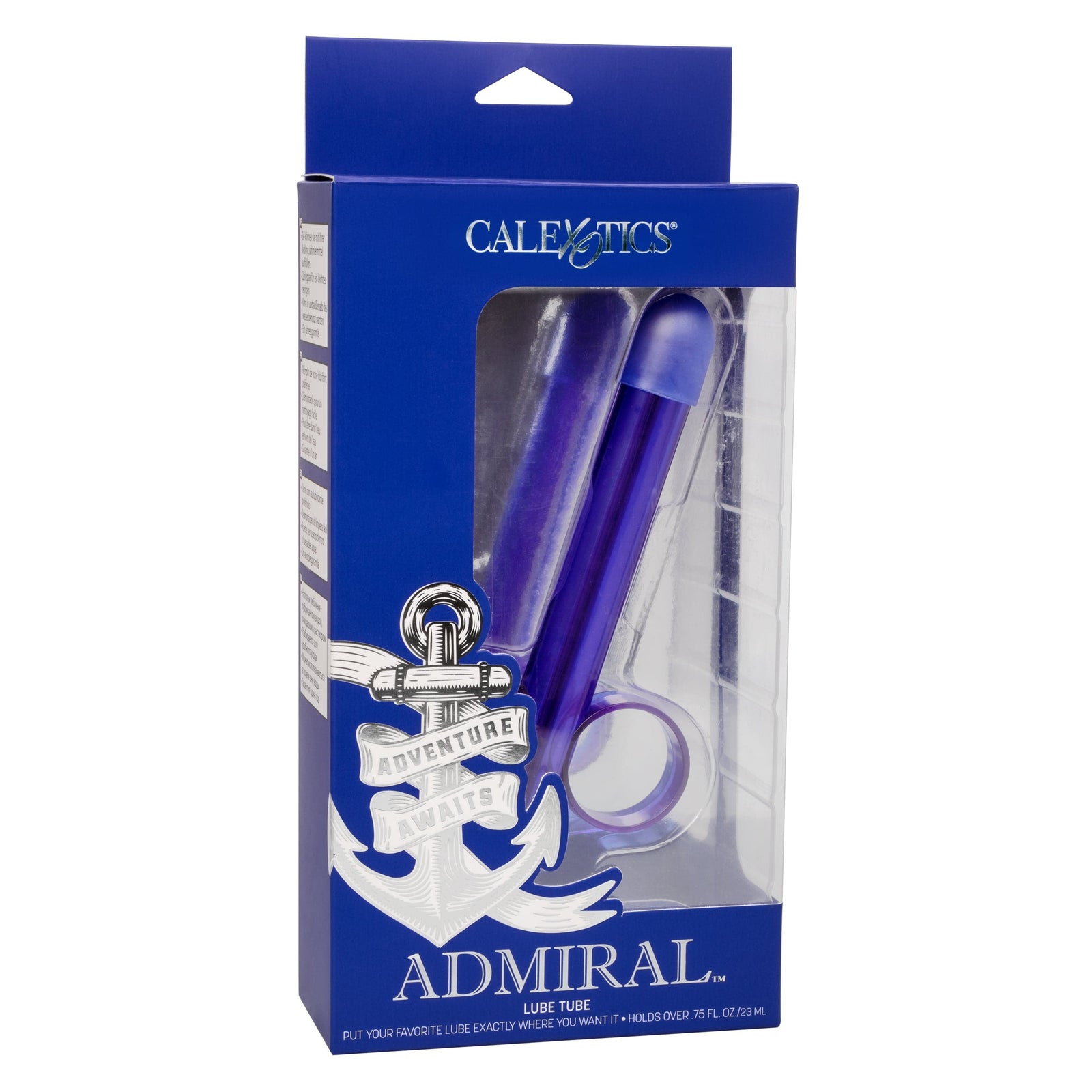 California Exotics - Admiral Lube Tube Accessory (Blue) - Accessories Durio.sg