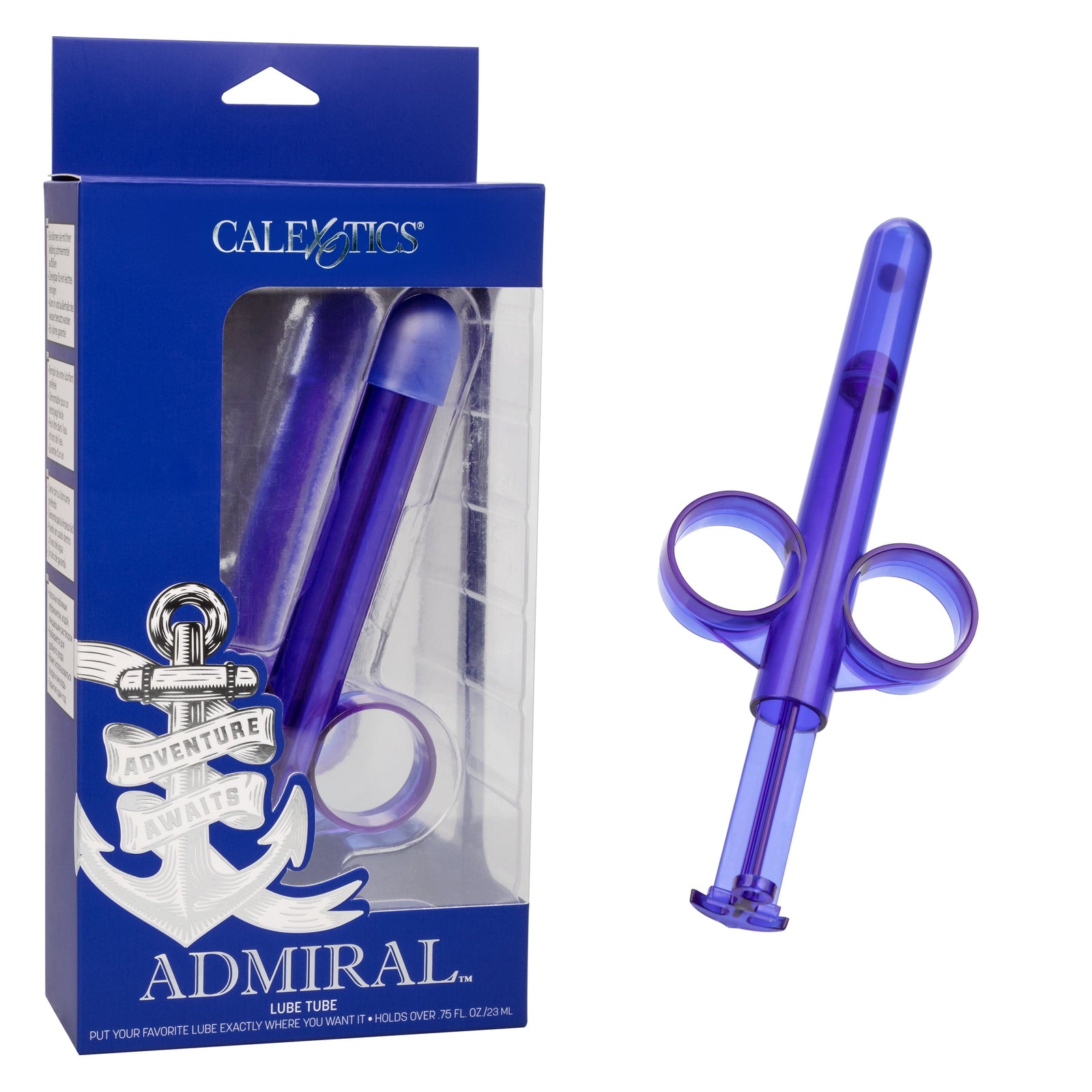 California Exotics - Admiral Lube Tube Accessory (Blue) - Accessories Durio.sg